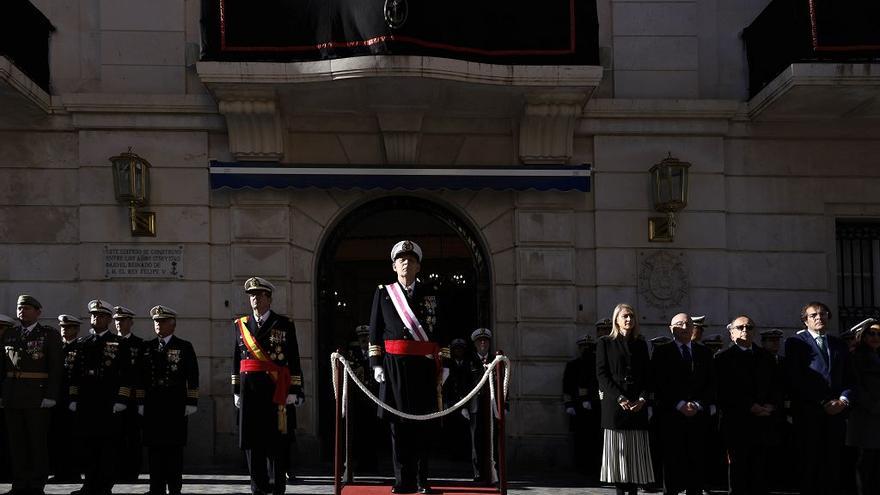 El Almirante de Acción Marítima preside la celebración de la Pascua Militar en Cartagena