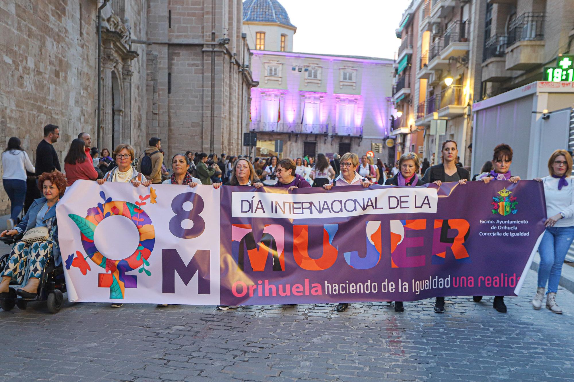 Marcha 8M en Orihuela