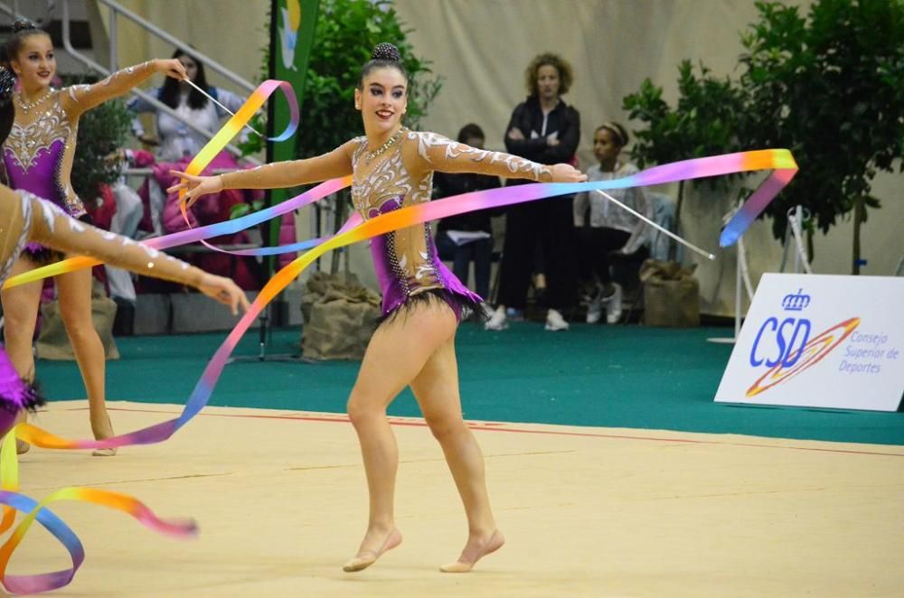 Campeonato de Gimnasia Rítmica: sábado por la tarde