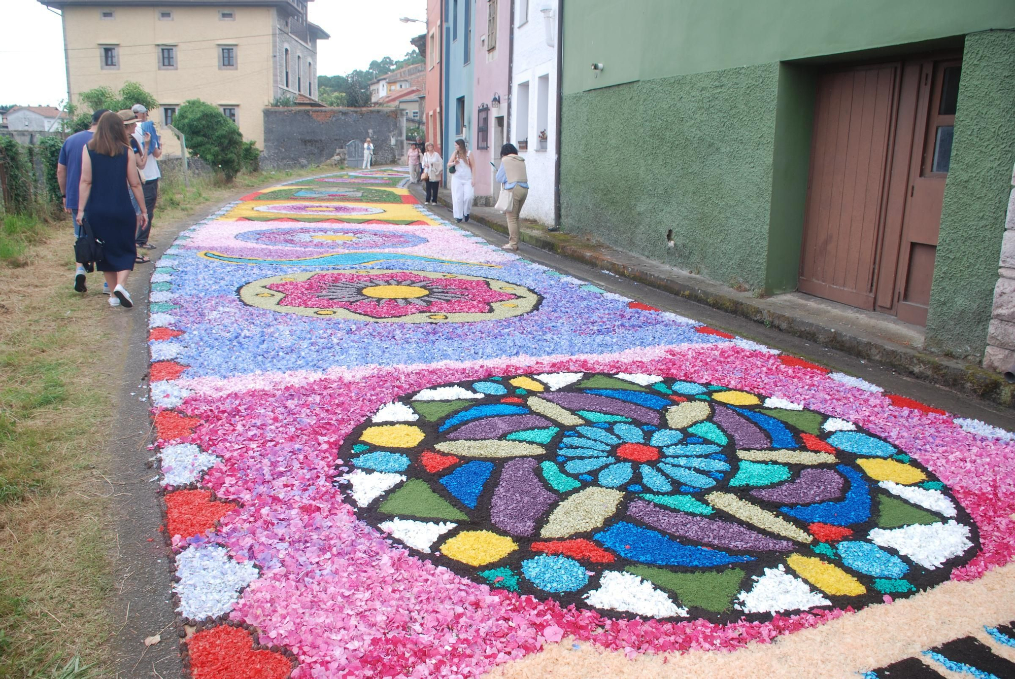 Fiesta sacramental en Cue (Llanes)