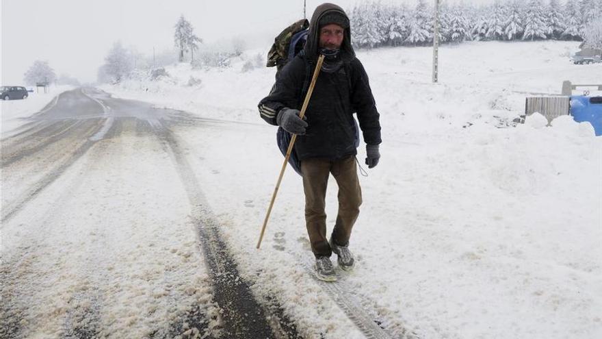 Frío, nieve y viento desde hoy en el norte de España