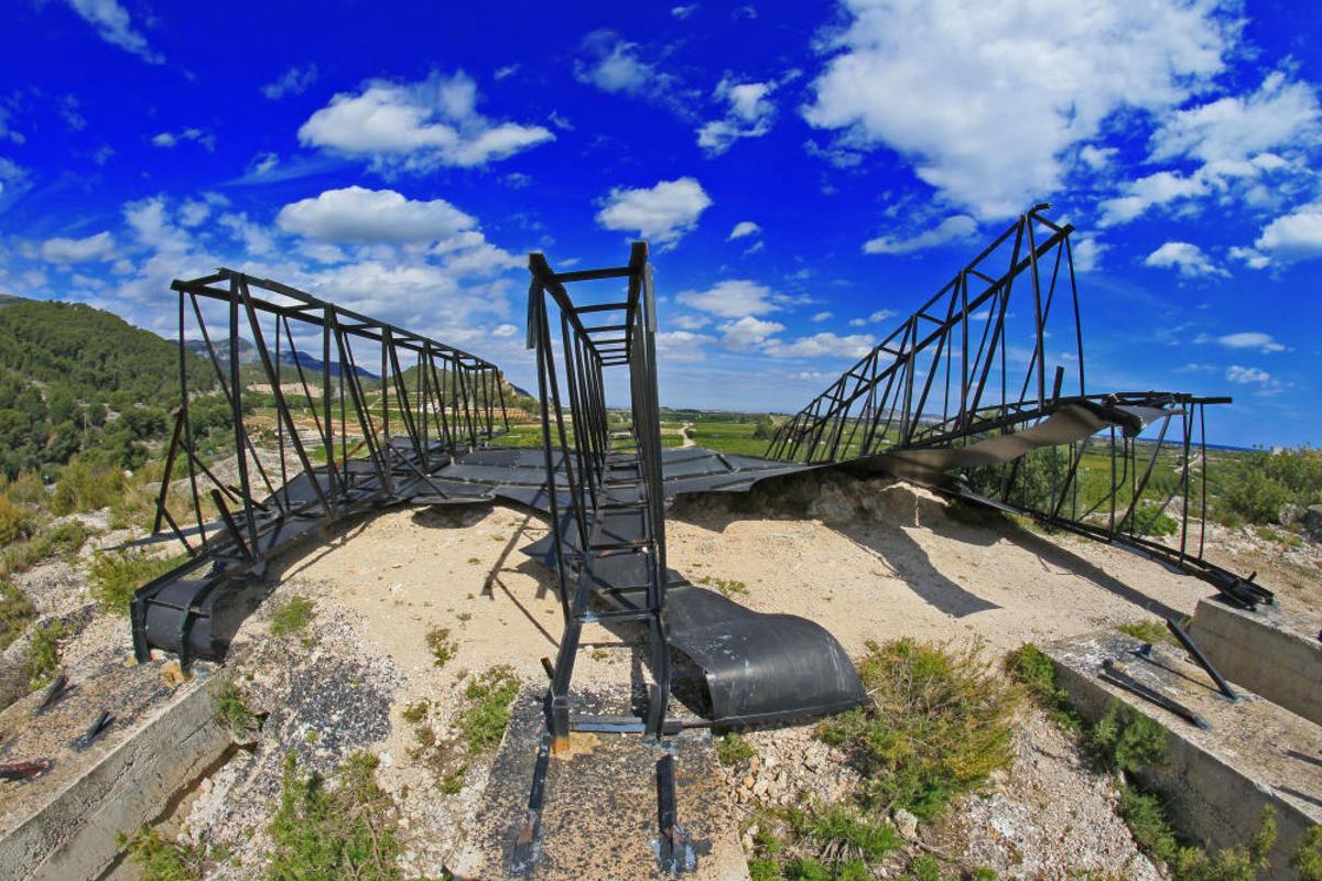 Sabotaje al toro de Osborne en Tavernes de la Valldigna
