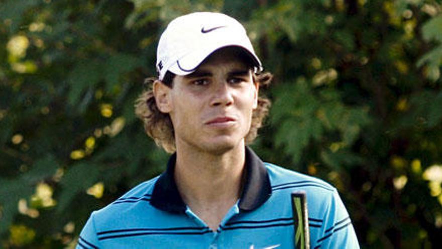 Nadal ha participado hoy en el Pro-Am del Castelló Masters Costa Azahar de golf