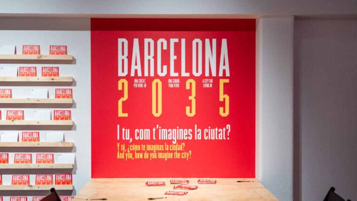 Exposición 'Barcelona 2035. Una ciudad para vivir'