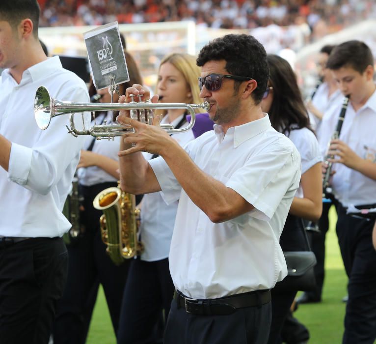 La Sociedad Musical 'La Marinense' de Marines, en Mestalla