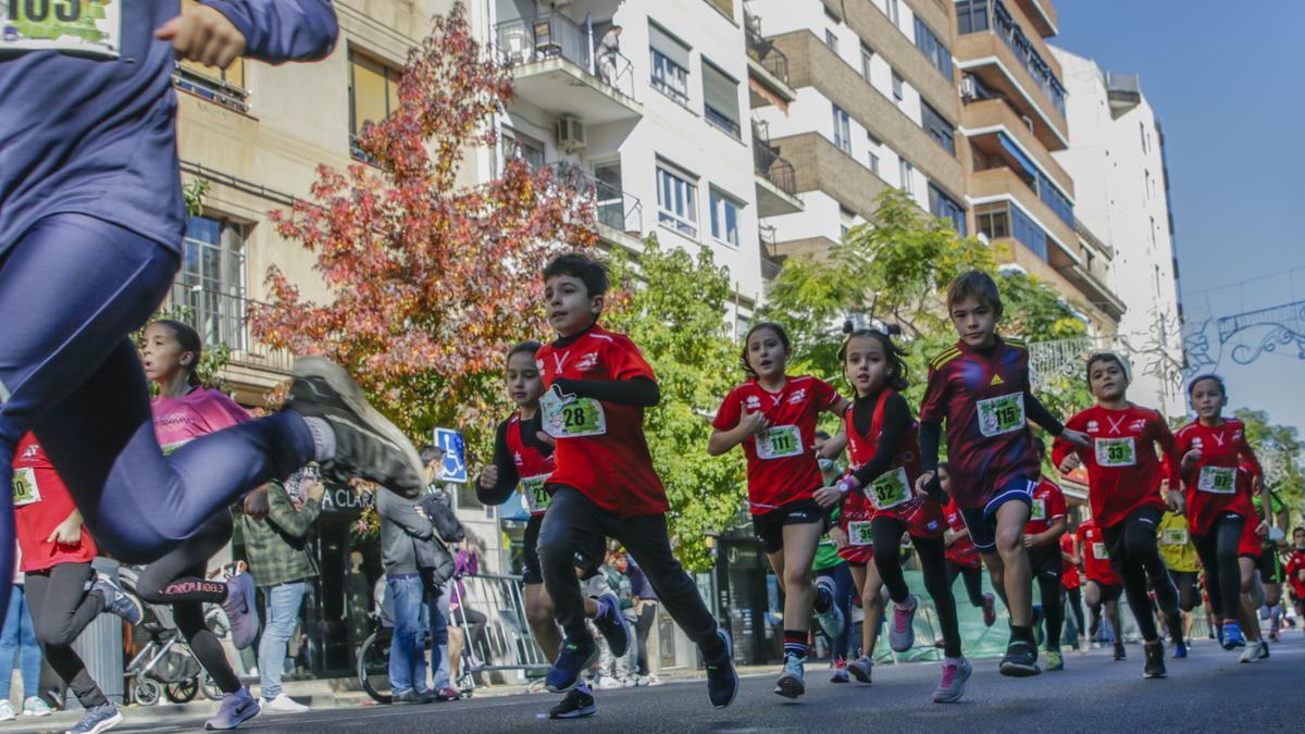 Los más pequeños también compitieron para ayudar a los niños hospitalizados.