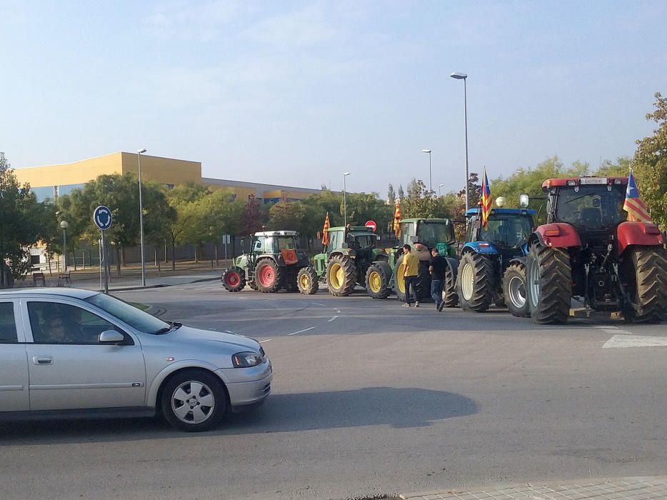 La marxa dels pagesos gironines