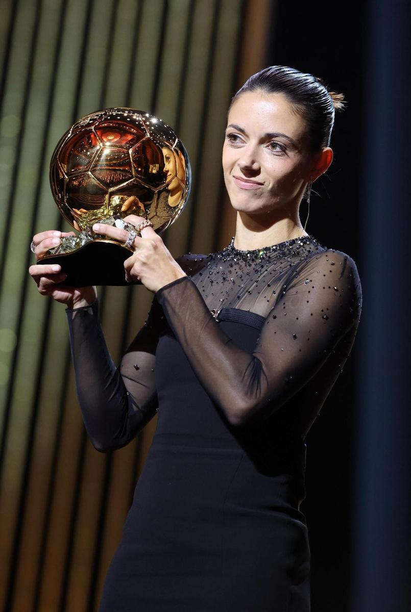 Aitana Bonmatí, ganadora del Balón de Oro 2023 - Woman