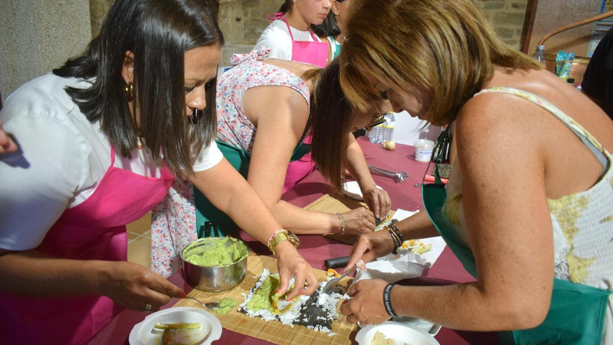 Un momento del concurso.