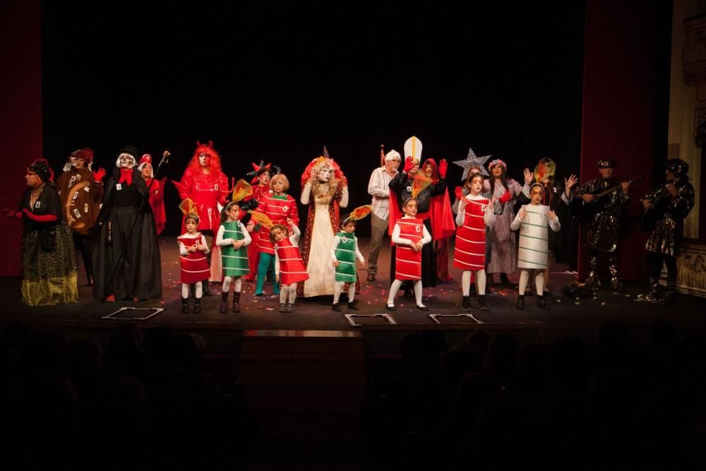 Carnaval en Zamora: Primera actuación de murgas