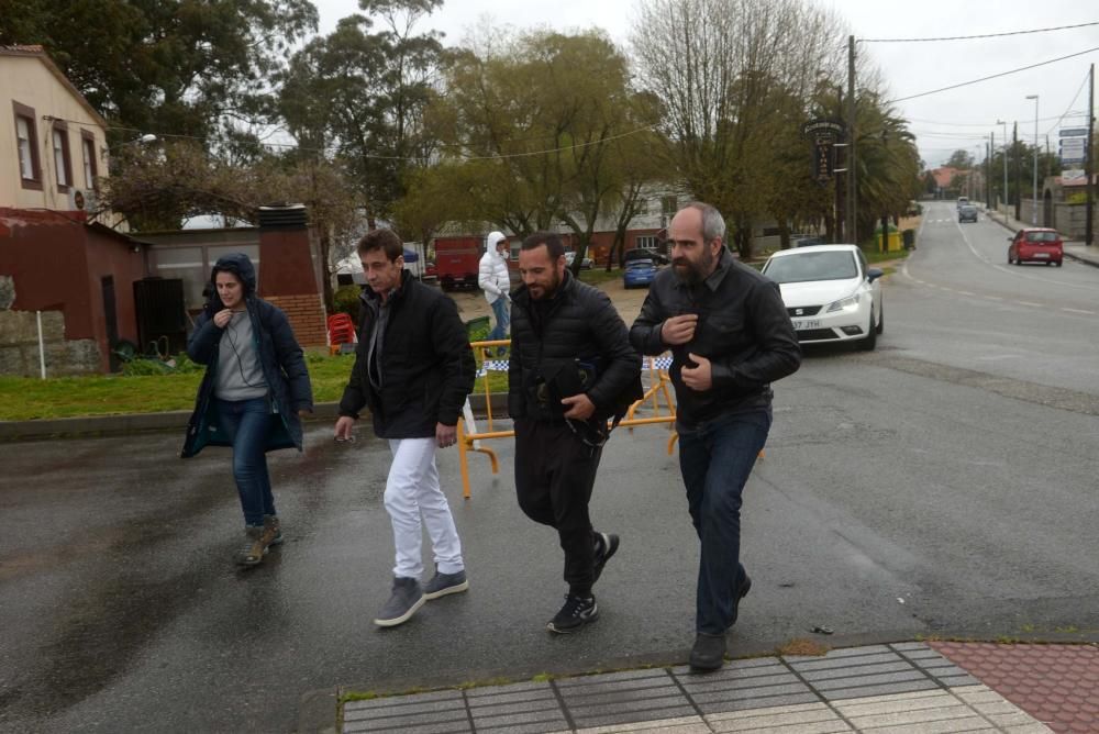 Rodaje de "Quien a hierro mata" en Arousa