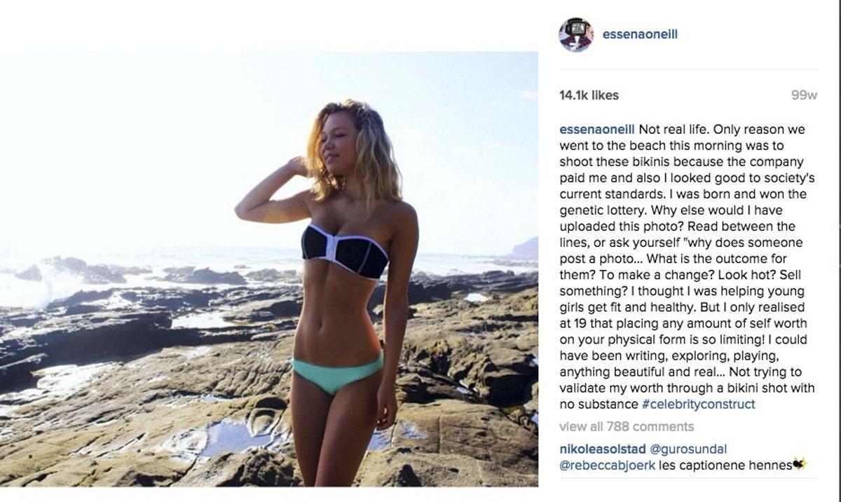 Essena Oneill, la instagramer que ha dejado su cuenta