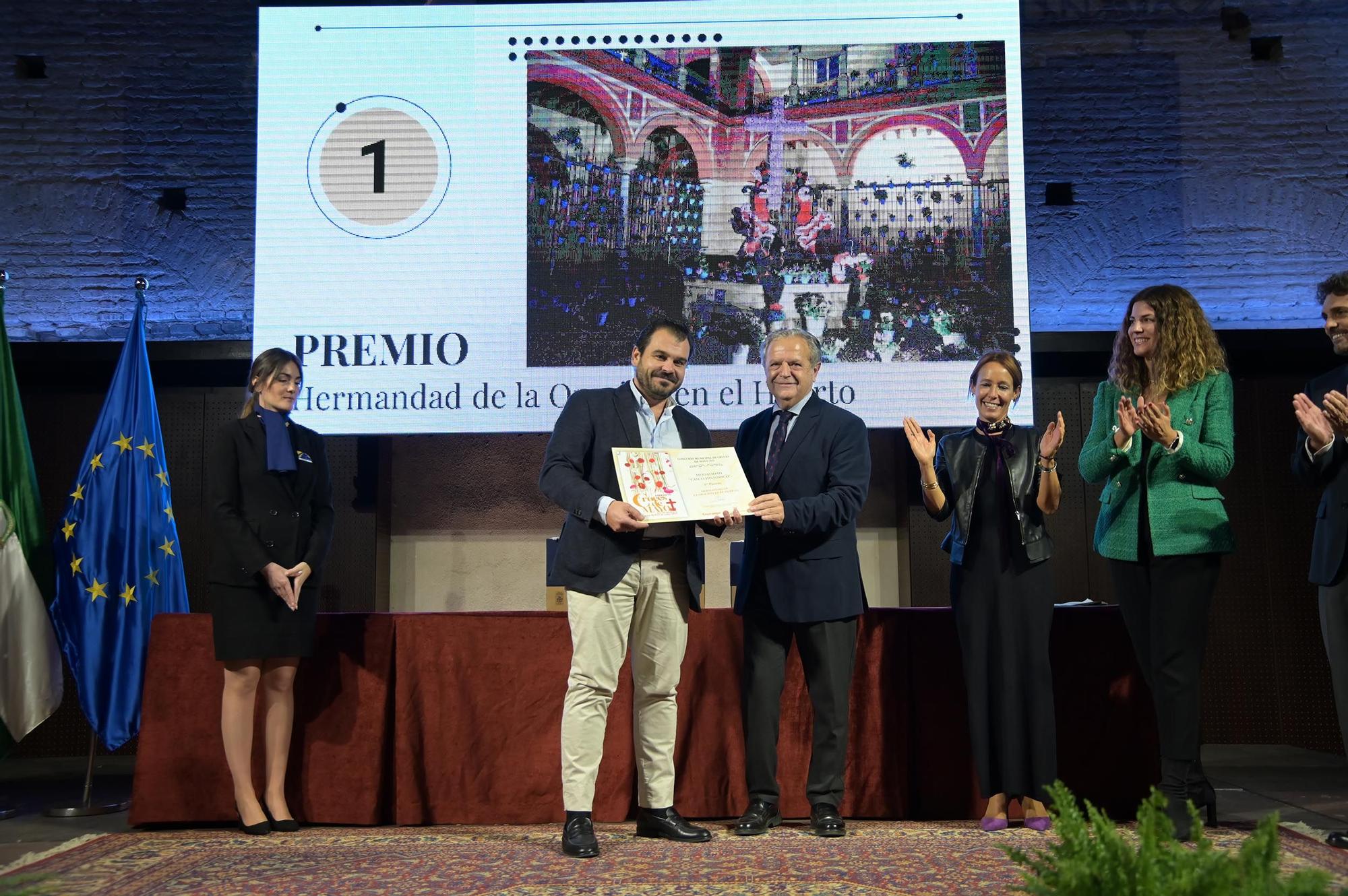 Las imágenes de la entrega de premios del mayo festivo 2022