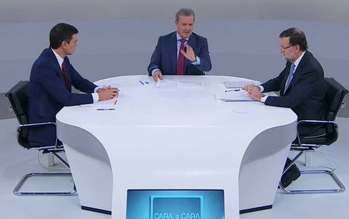 Cara a cara entre Mariano Rajoy y Pedro Sánchez