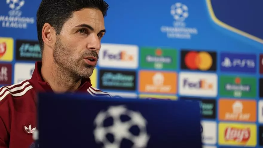 Arteta no se excusa en los cambios tras empatar con el City: "Es demasiado fácil decir eso"