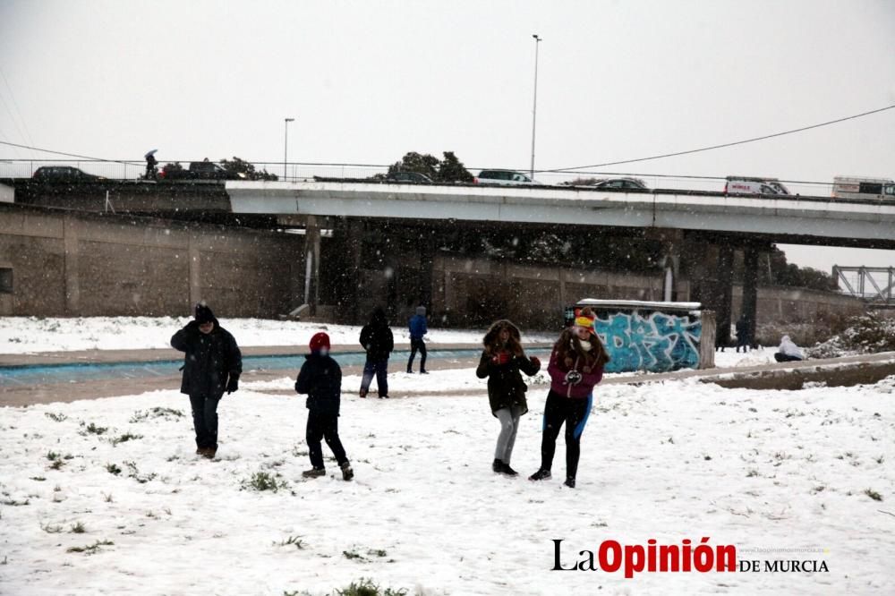 Gran nevada en Lorca