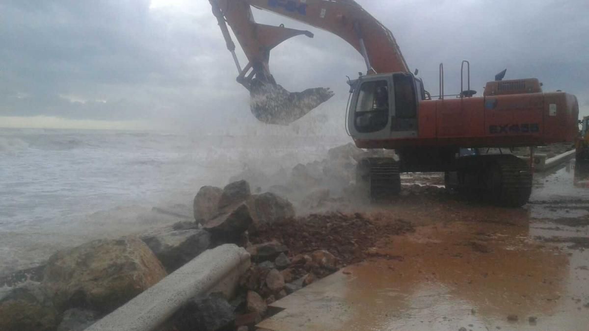 Temporal en Castellón