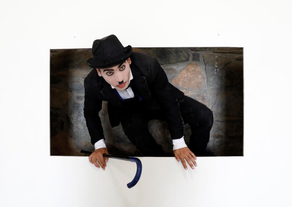 Afghanistan's Charlie Chaplin, Karim Asir, 25, ...