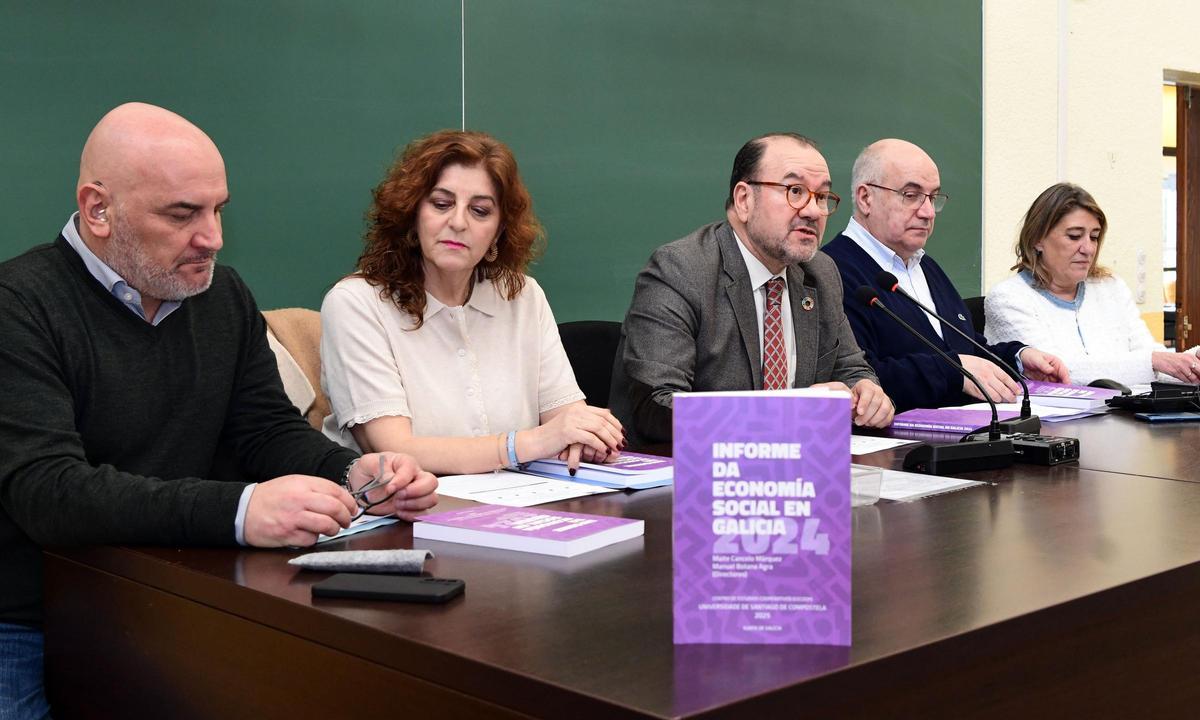 Presentación del Informe Economia Social de Galicia