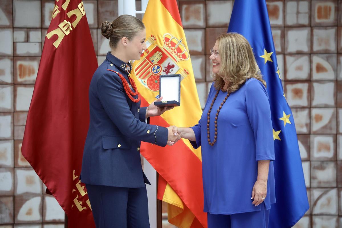 La visita de la princesa Leonor a la Asamblea Regional de Murcia, en imágenes La visita de la princesa Leonor a la Asamblea Regional de Murcia, en imágenes