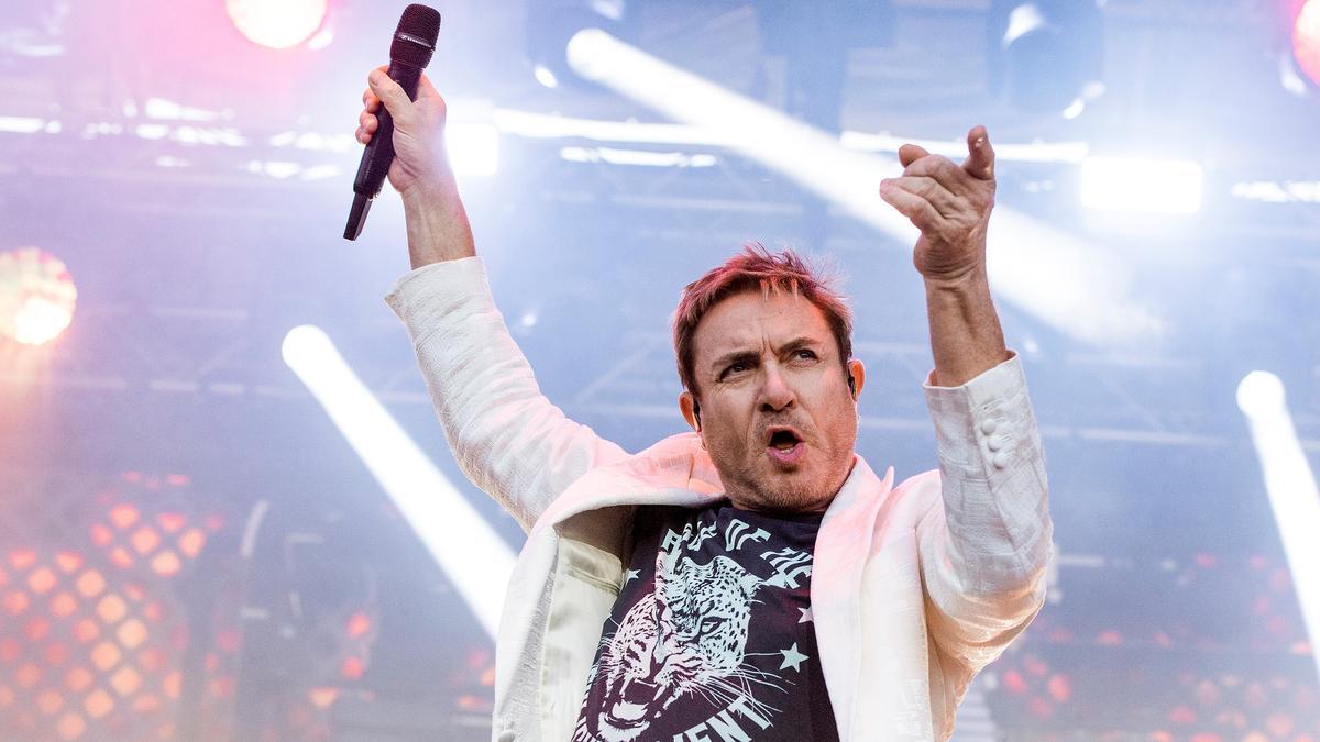 Festival Cruïlla. Simon Le Bon durante el concierto de Duran Duran en el Parc del Fórum