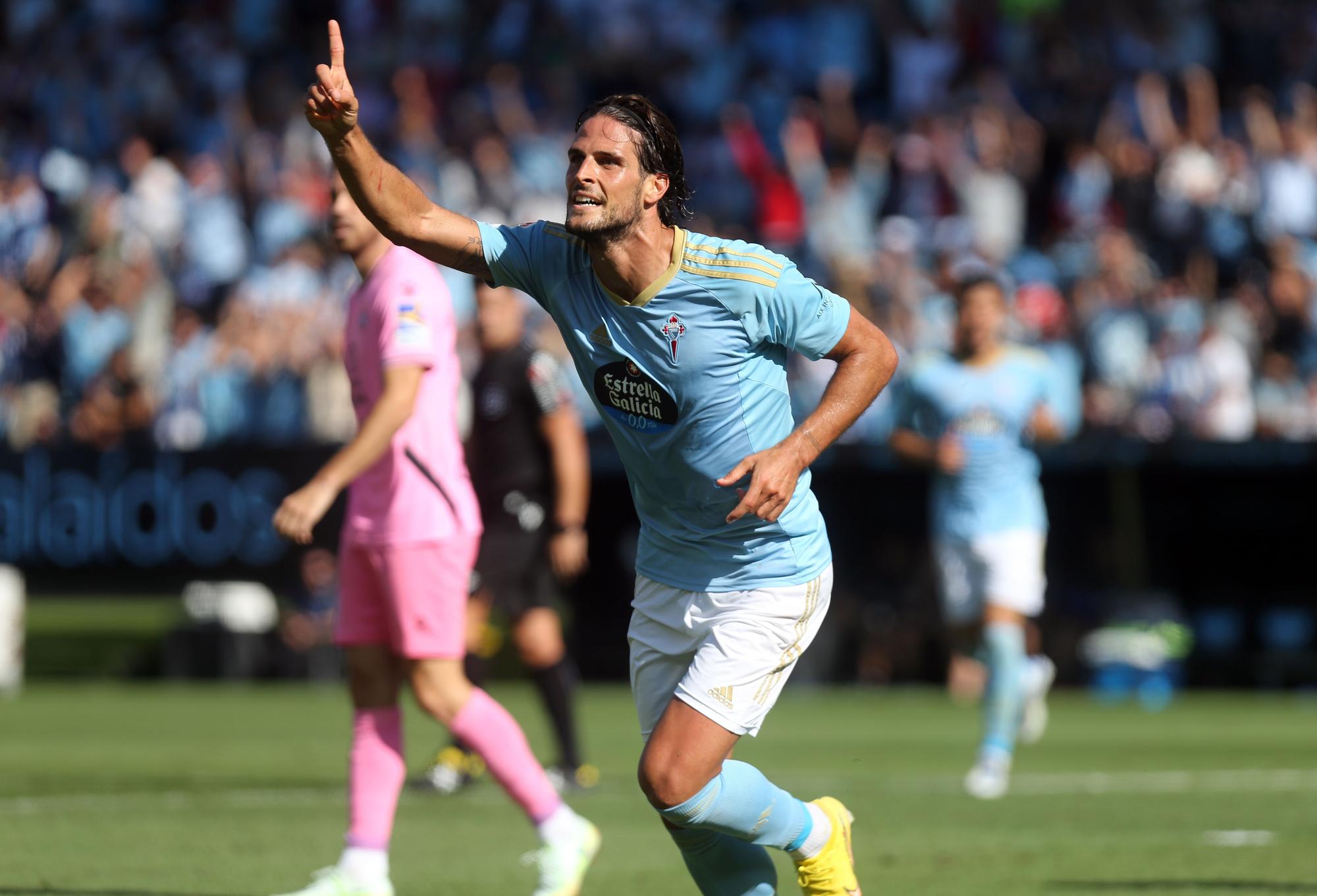 Las mejores imágenes del encuentro del Celta ante el Espanyol