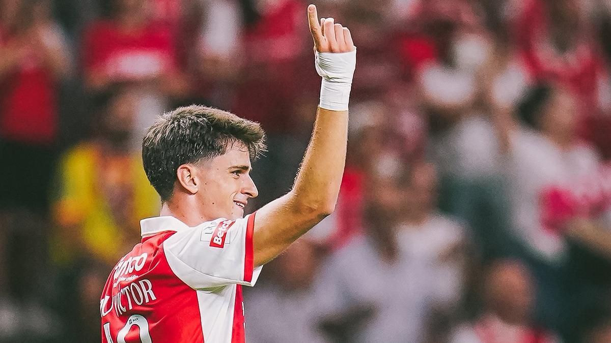 Primer gol de Pau Víctor con el Braga