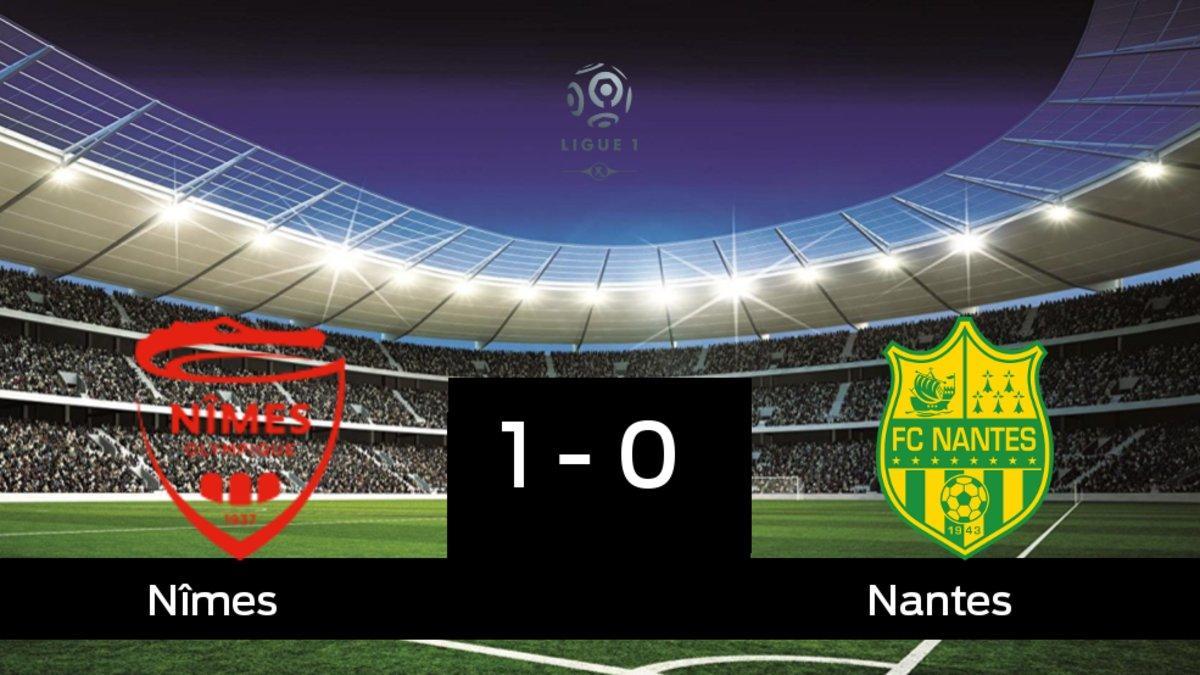 Triunfo del Nîmes por 1-0 frente al Nantes