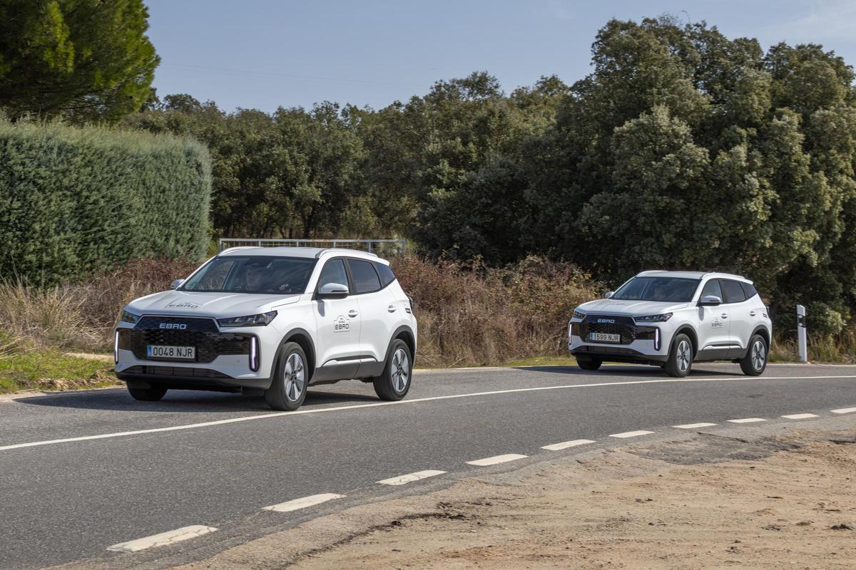 EBRO somete a examen su gama electrificada en un exigente ECO Rally