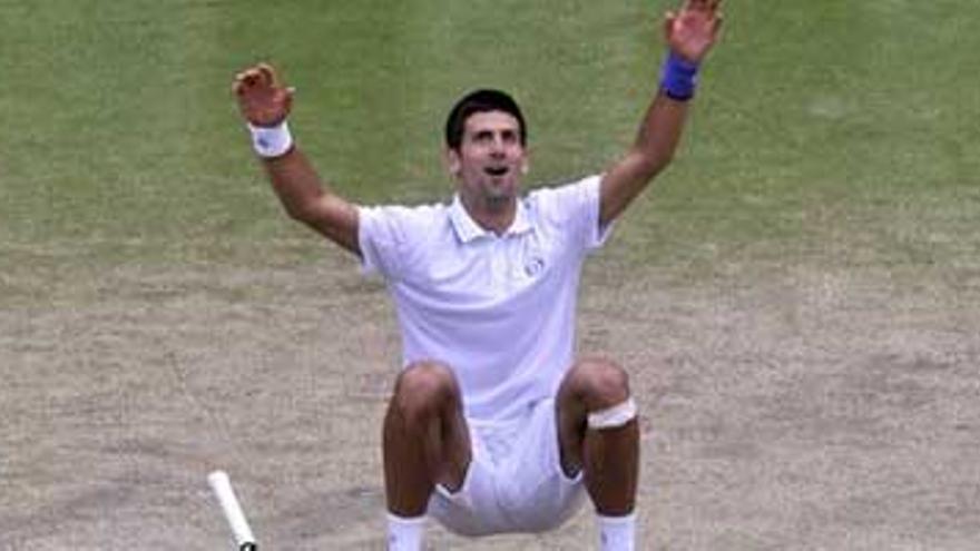 Djokovic alcanza el número 1 y la final de Wimbledon