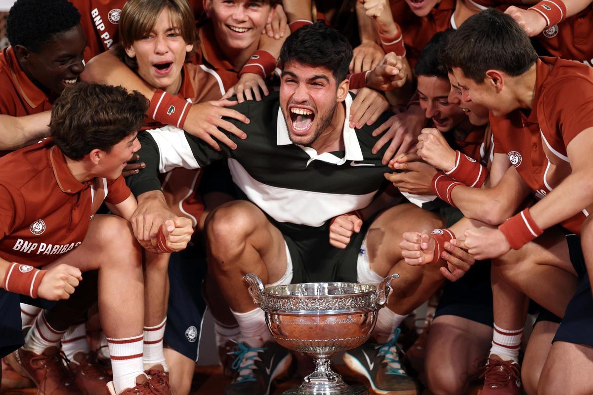 Alcaraz, el tenista indomable