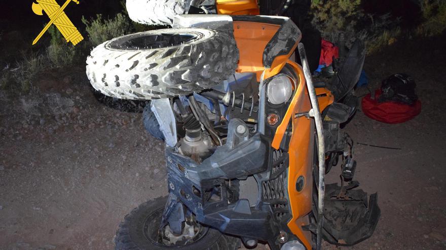 Un piloto de quad borracho y drogado provoca un accidente en San Agustín