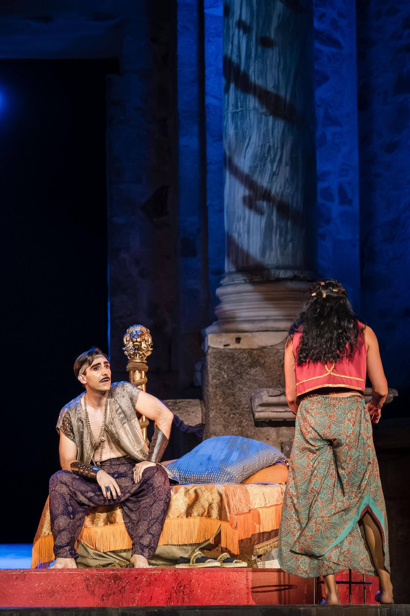 Las imágenes de 'Alejandro y el eunuco persa', la obra de esta semana del Festival Internacional de Teatro Clásico de Mérid