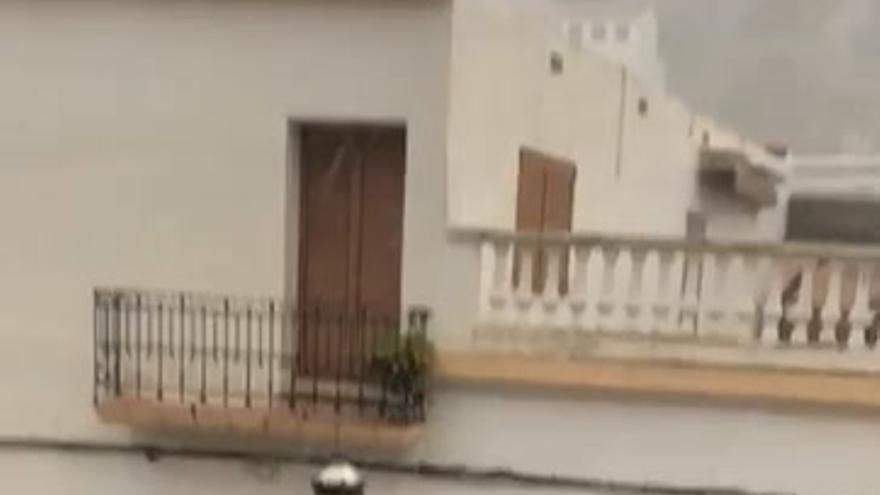 Granizo en Orpesa