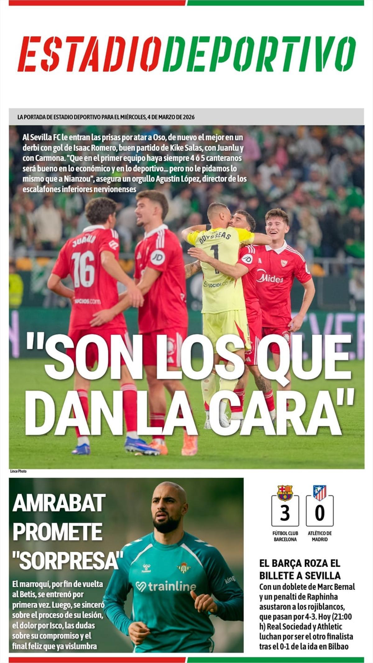 Estas son las portadas de la prensa deportiva de hoy Estas son las portadas de la prensa deportiva de hoy