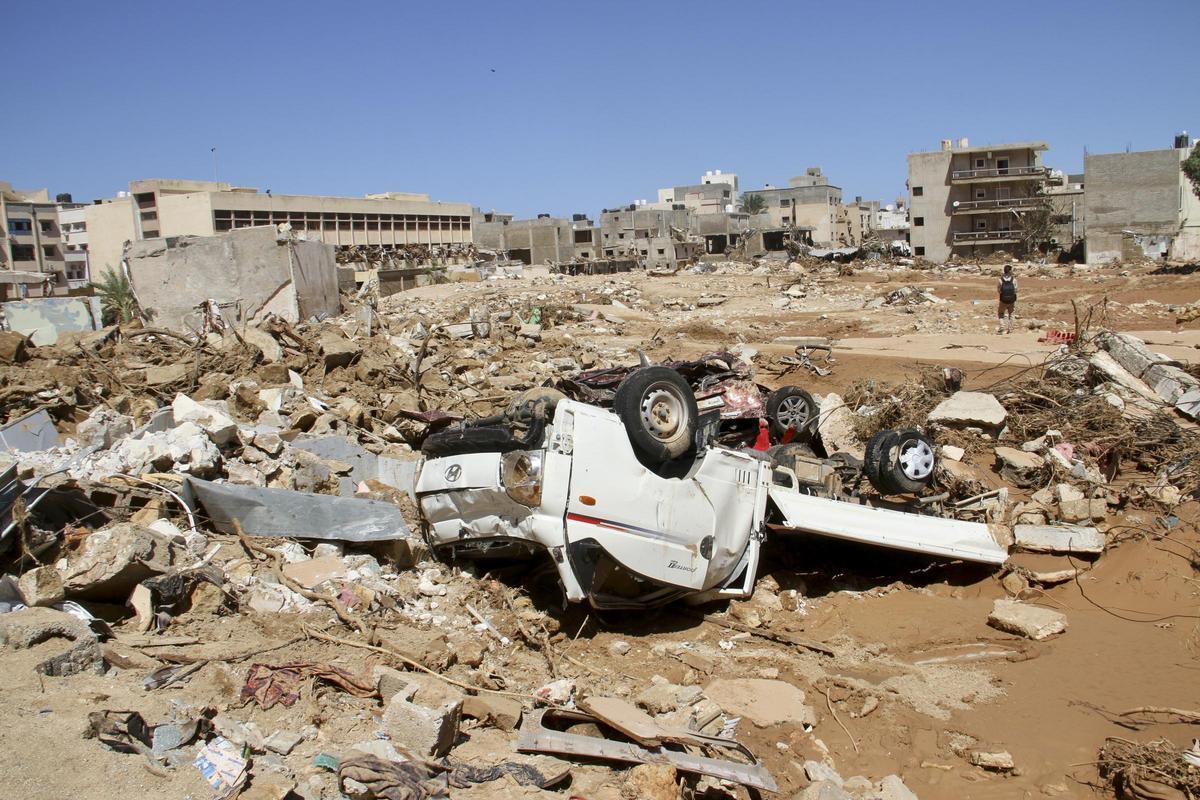 Libia, en ruinas tras las devastadoras inundaciones