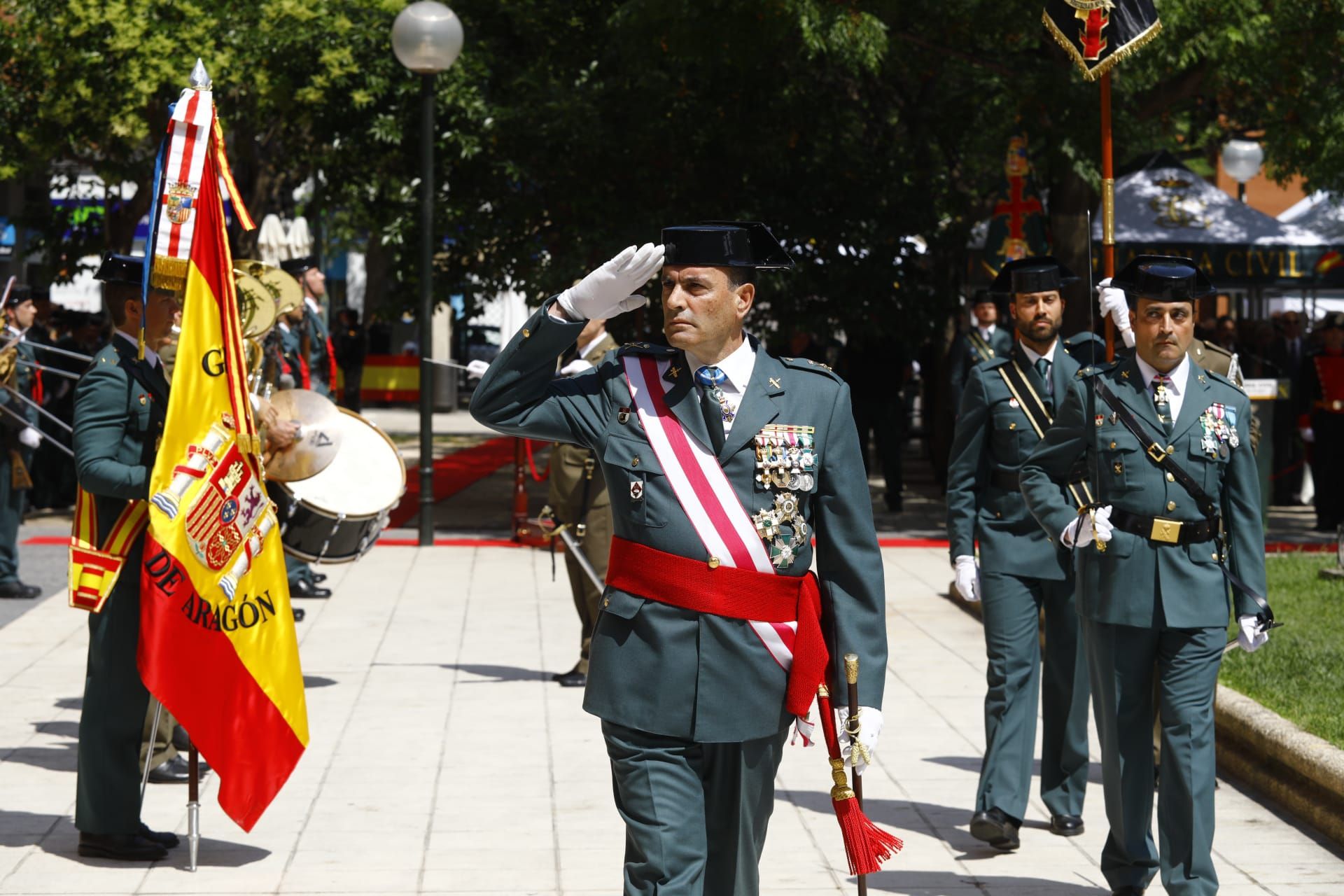 La Guardia Civil celebra su 179º aniversario en Zaragoza