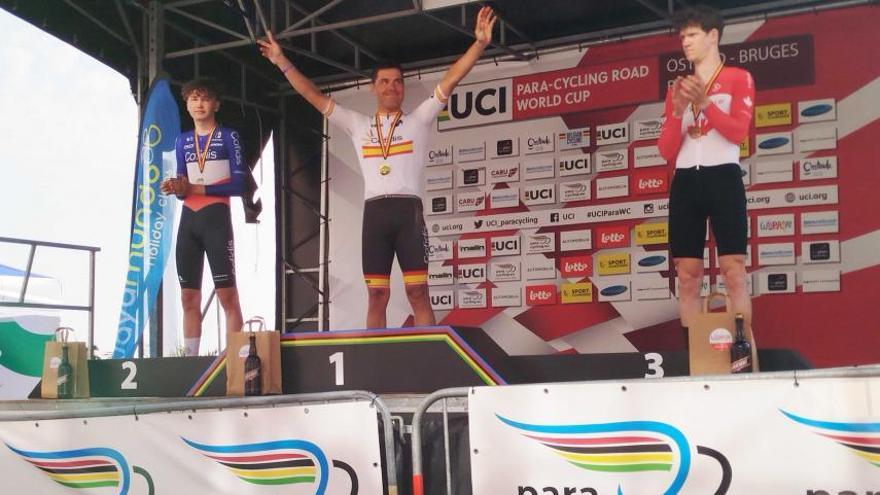 Eduardo Santas logra el oro en la CRI C3 de la Copa de las Naciones de Ostende