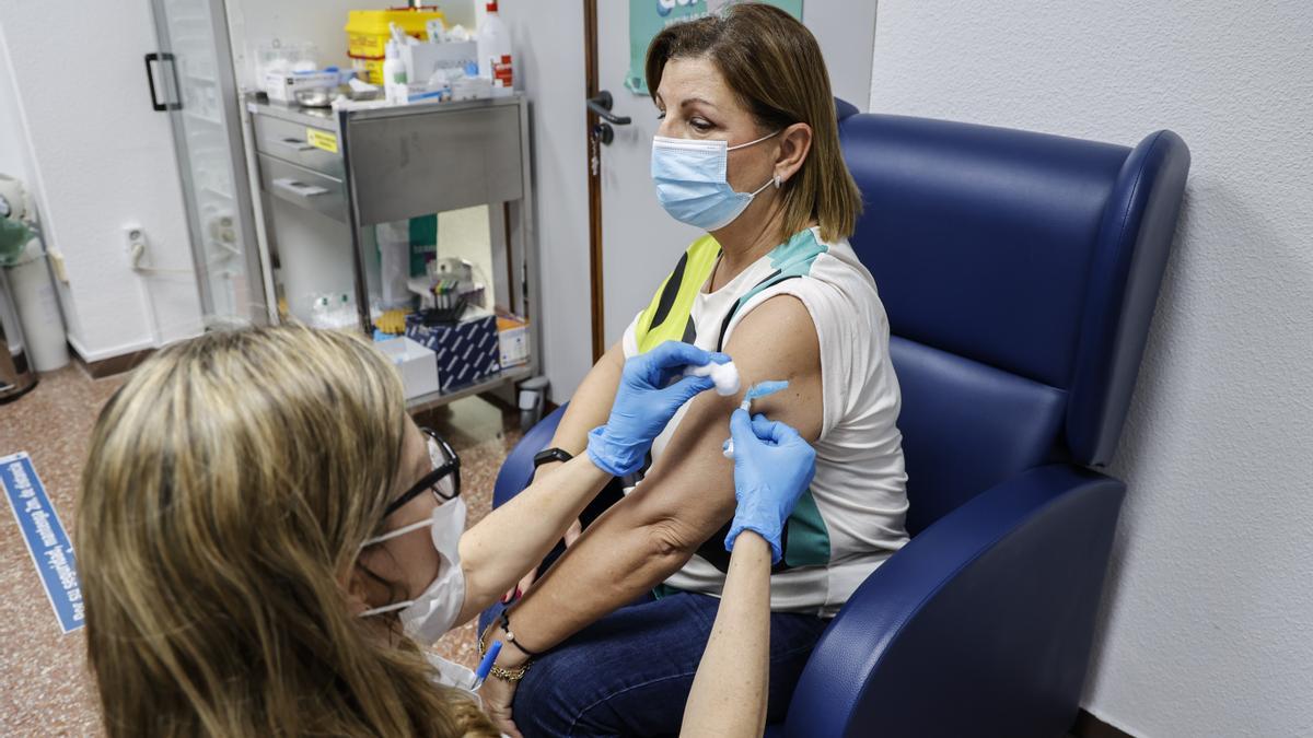 Vacunación contra el herpes zóster hoy en el Hospital de Sant Joan