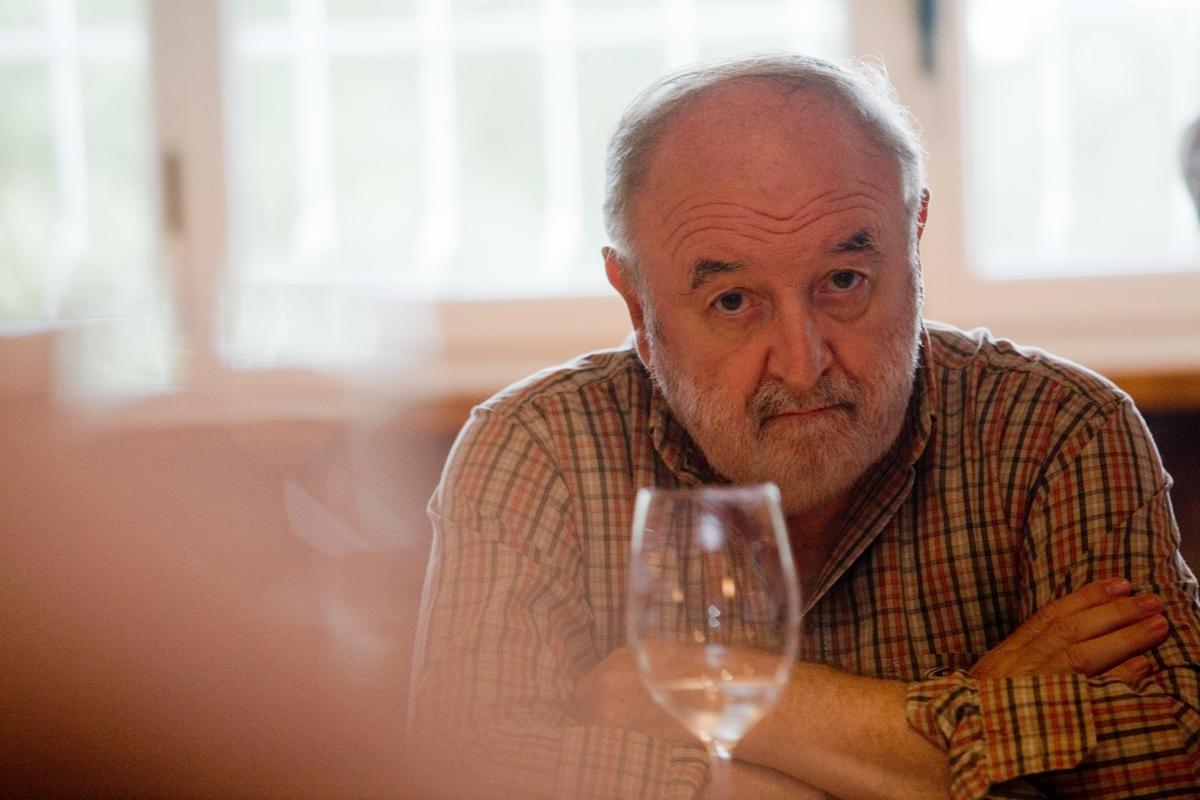 Diego Carcedo, en una imagen de archivo, durante una visita a Asturias en 2005.