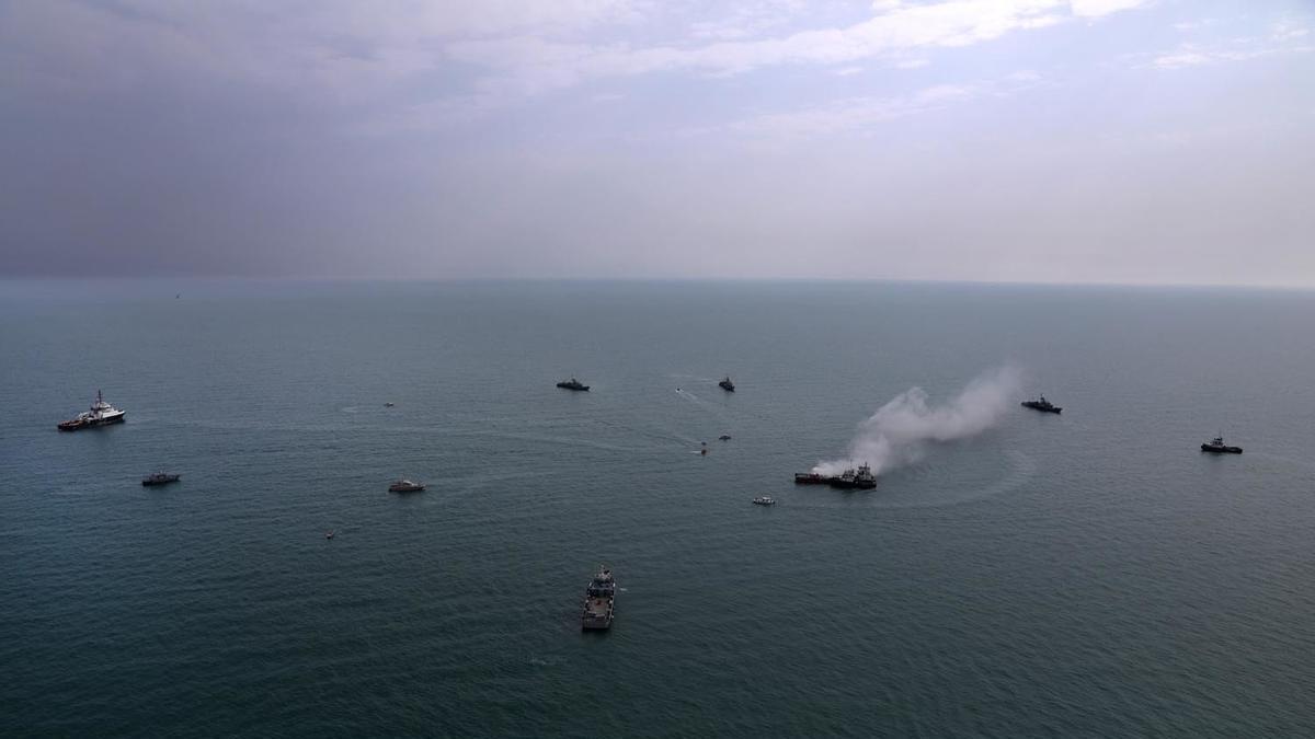 イランとロシアは今週木曜日、オマーン海とインド洋で海軍演習を実施する