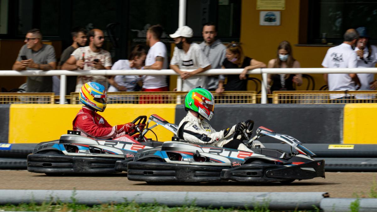 Participantes en la prueba de Olivenza.