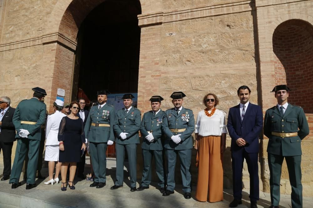 Misa y acto castrense en el cuertel de la Compañía de la Guardia Civil de Torrevieja y la Vega Baja el día de la Virgen del Pilar