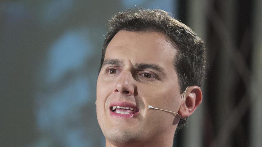 Albert Rivera, durante su intervención en el Campus Joven de C&#039;s en Málaga.