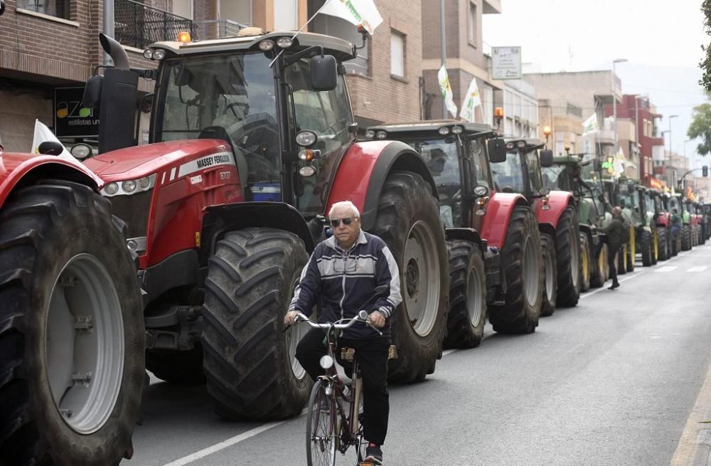 Así ha sido la manifestación de los agricultores en Murcia (II)