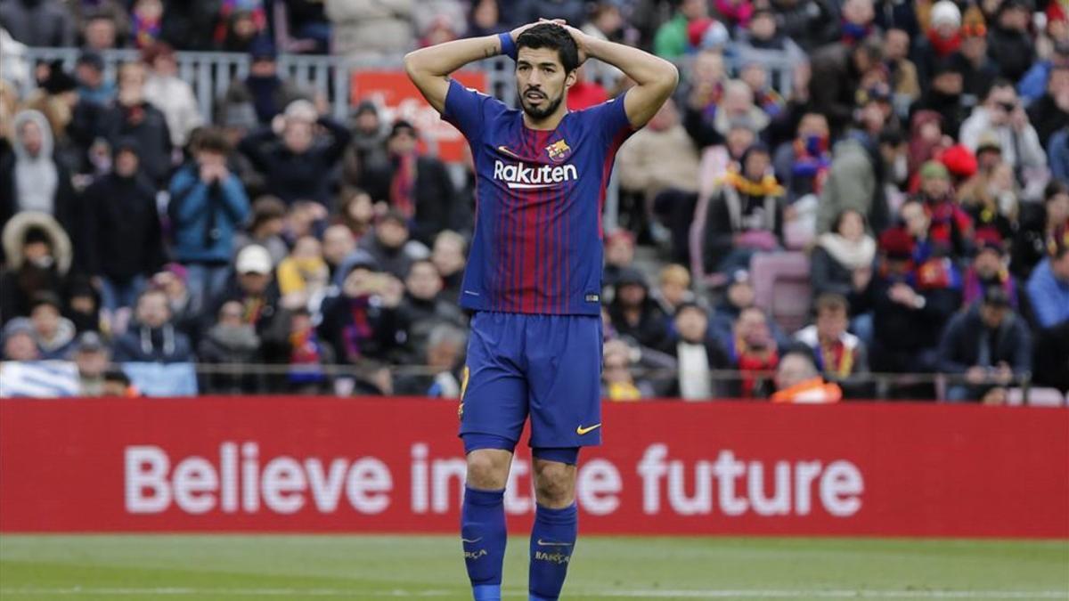 Luis Suárez, uno de los pocos titulares que no reservó Valverde