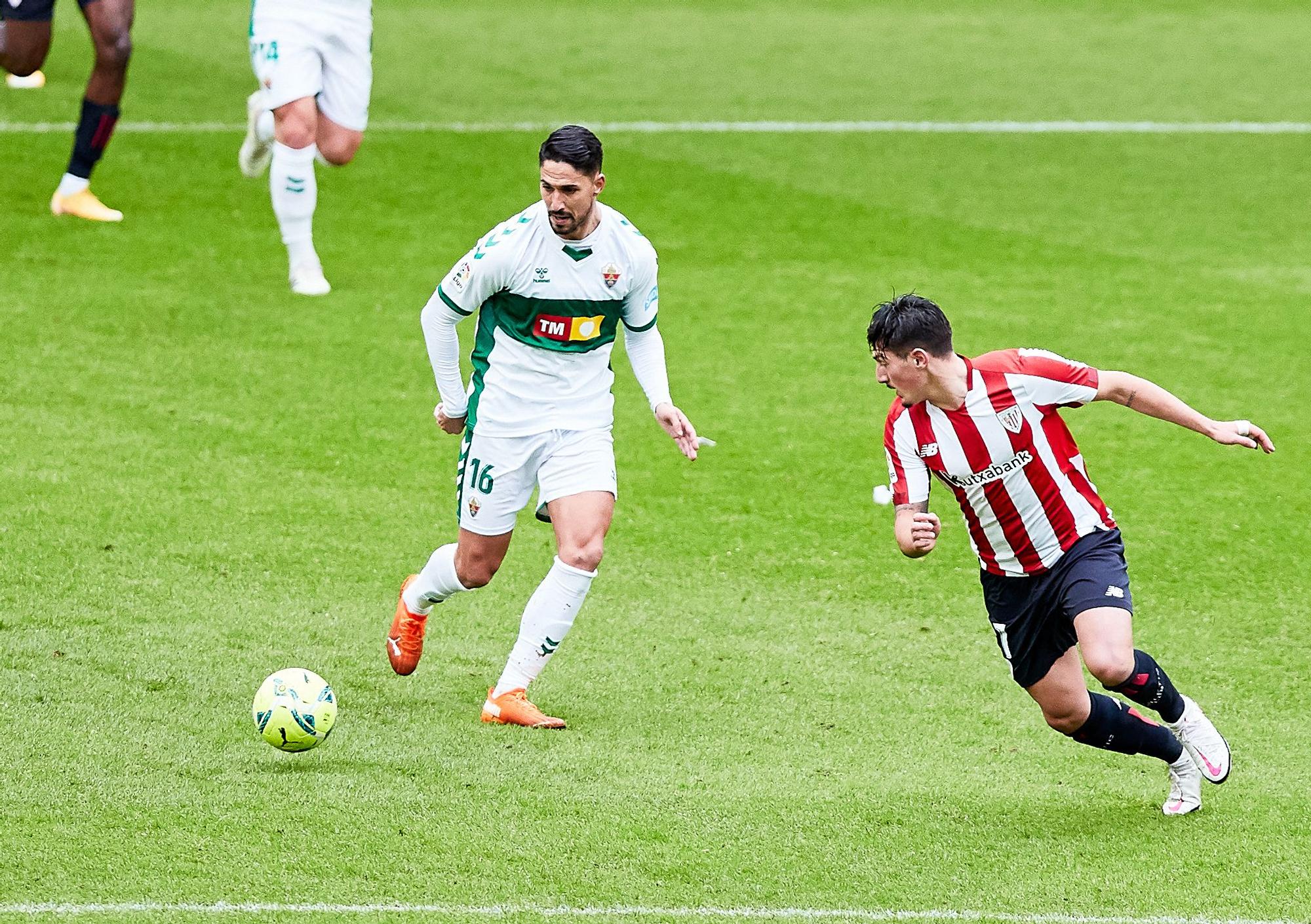 Las imágenes del Athletic Club - Elche CF