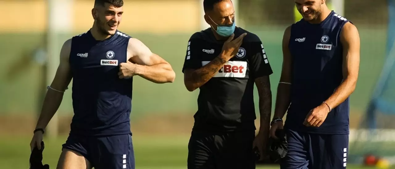 Imagen de un entrenamiento del Atromitos. | Atromitos FC