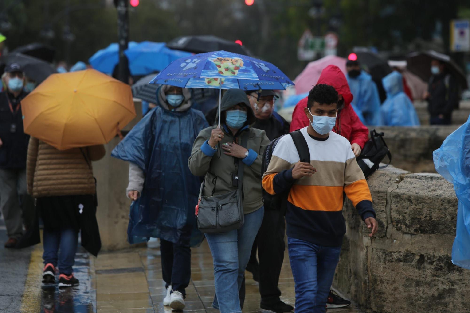 Así han sido las lluvias en el centro València