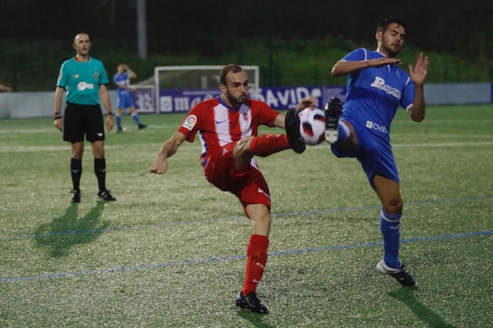 Amistoso del Sporting ante el Getafe